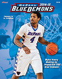 2014-15 DePaul Men's Basketball Game Program Cover