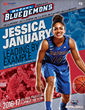 2016-17 DePaul University Women's Basketball Game Program Cover